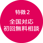 全国対応で無料の離婚相談を実施しています